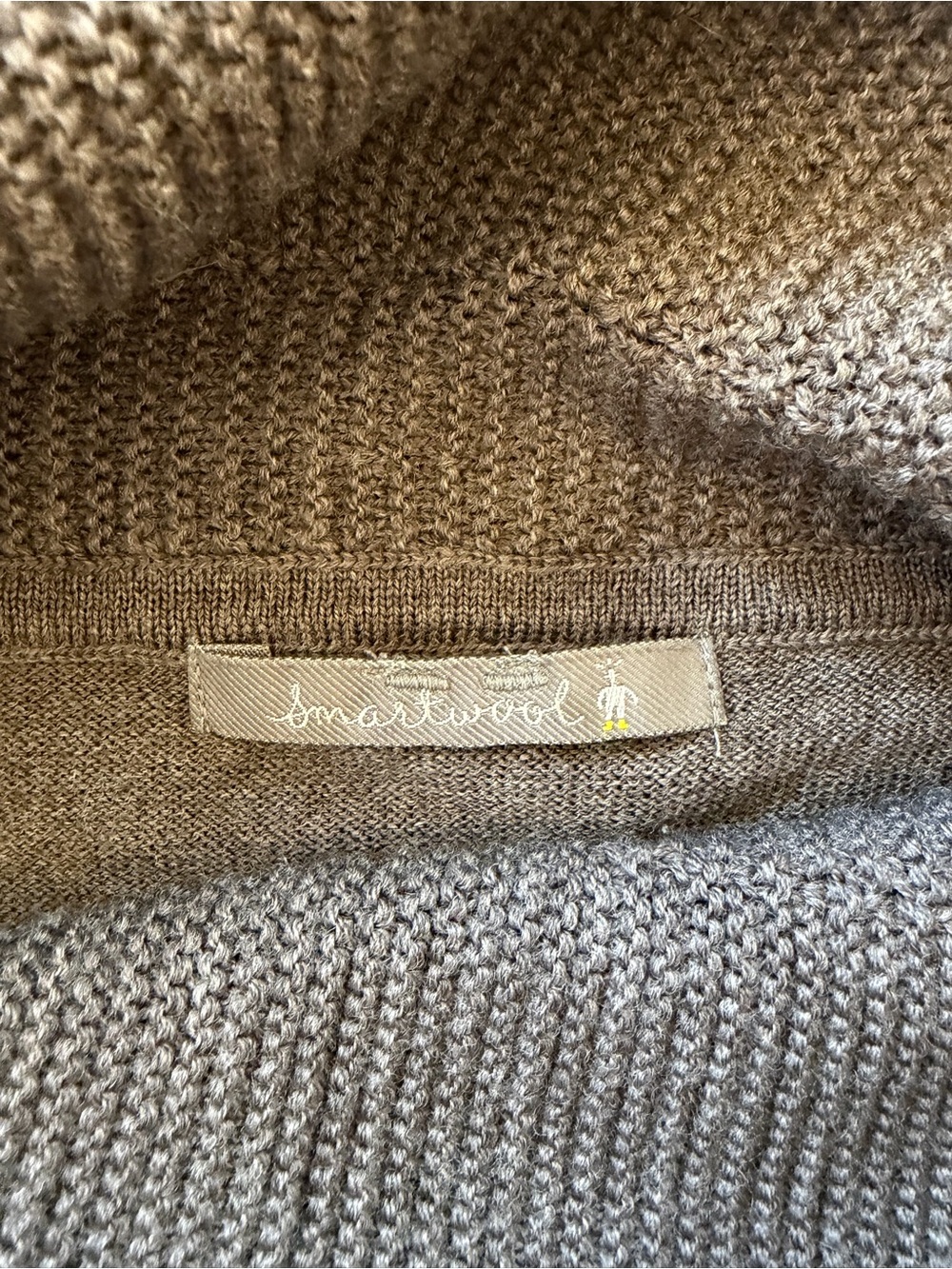 Smartwool Brown Cowl Neck Tunic Sweater - Picture 2 of 2